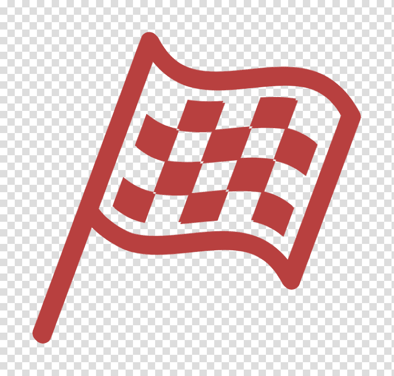 Flag icon POI Activities Outline icon sports icon, Checkered Flag Icon, Racing transparent background PNG clipart
