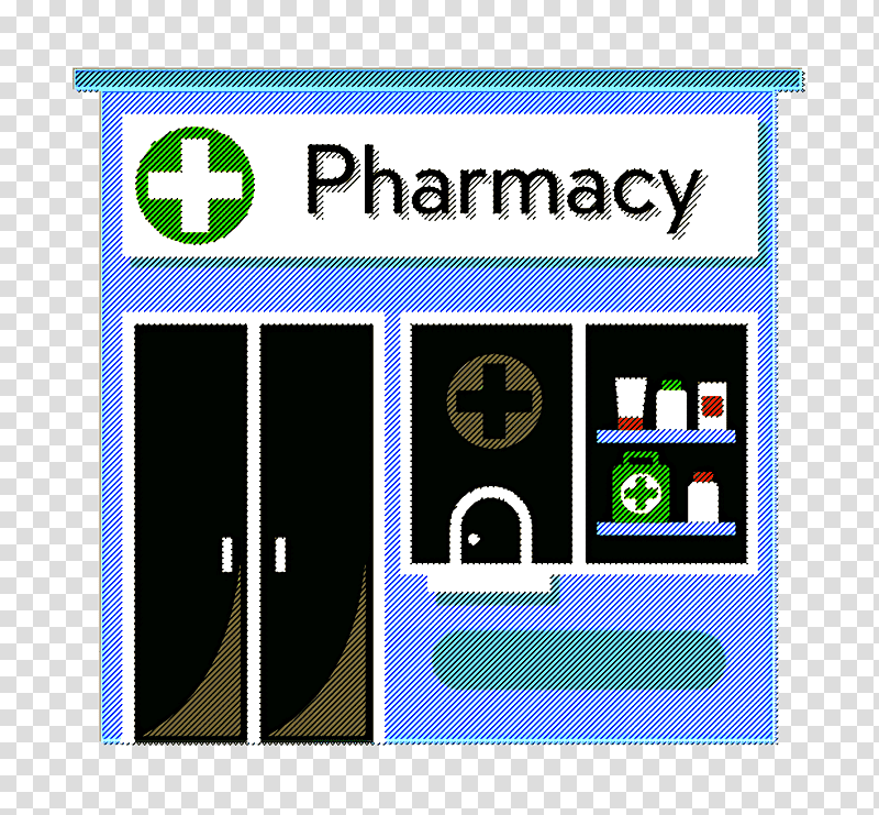 Building icon signs icon Pharmacy icon, Health, Pharmacist, Online Pharmacy, Sumitra Medical Store, Medanta The Medacity Pharmacy, Health Care transparent background PNG clipart