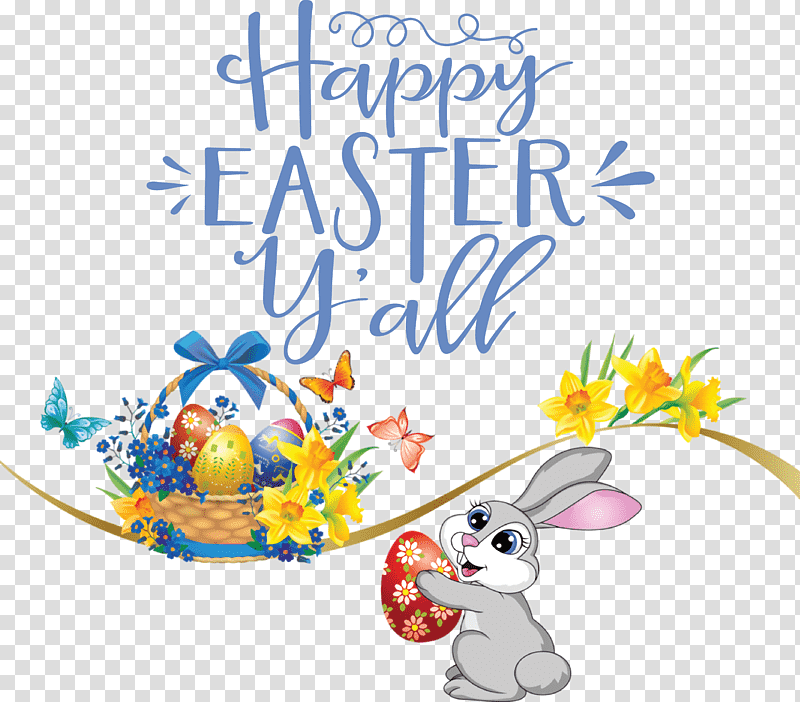 Happy Easter Easter Sunday Easter, Easter
, Easter Basket, Easter Bunny, Holiday, Easter Egg, Resurrection Of Jesus transparent background PNG clipart