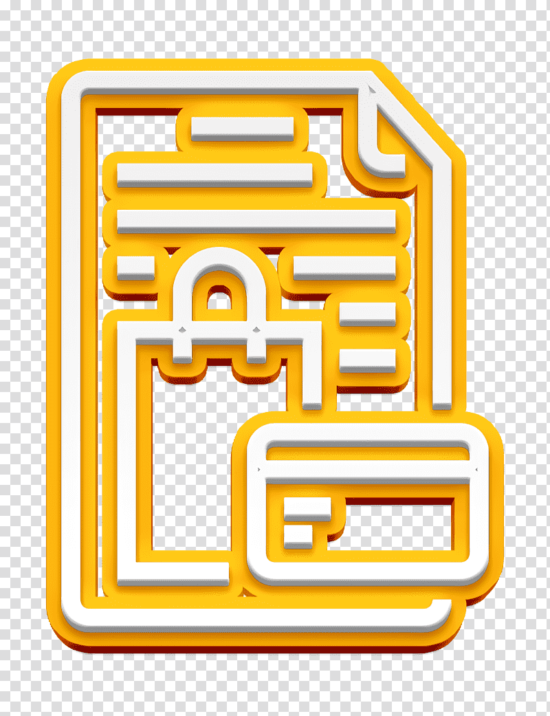 Term icon E-commerce icon, E Commerce Icon, Yellow, Meter, Line, Number, Mathematics transparent background PNG clipart