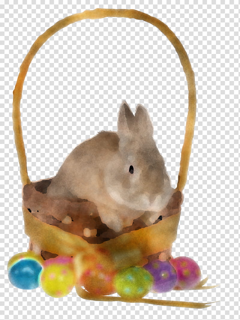 cute easter basket with eggs happy easter day basket, Rat, Muridae, Muroidea, Mouse, Easter Bunny, Rabbit, Gerbil transparent background PNG clipart
