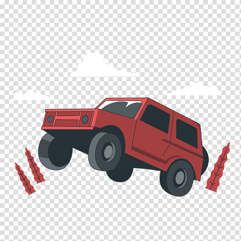 Car, red and white truck illustration, Offroad Vehicle, Model Car, Transport, Offroading, Automobile Engineering, Physical Model transparent background PNG clipart