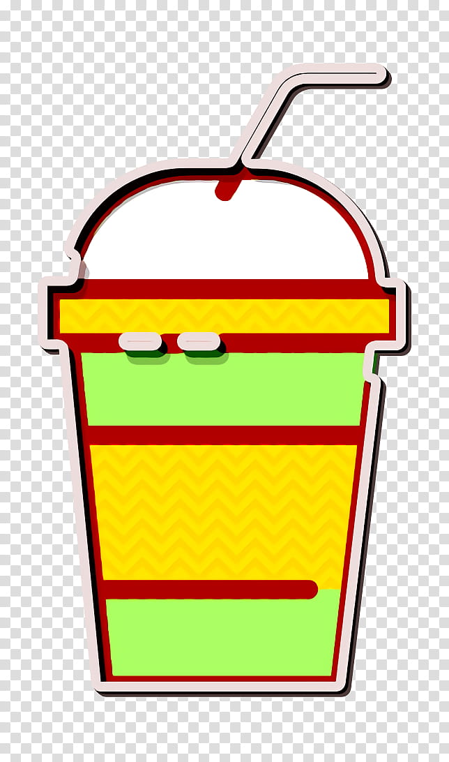 Food and restaurant icon Soft drink icon Summer icon, Yellow, Line, Meter, Mathematics, Geometry transparent background PNG clipart