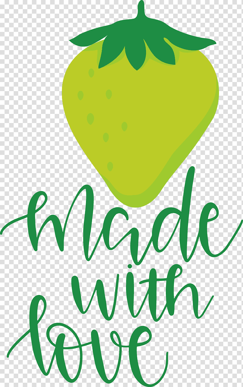 Made With Love Food Kitchen, Green, Leaf, Meter, Mtree, Line, Fruit transparent background PNG clipart