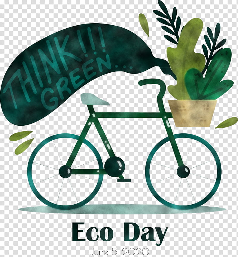 Eco Day Environment Day World Environment Day, Bicycle, Fixedgear Bicycle, Road Bicycle, Crankset, Singlespeed Bicycle, Santafixie, Art Bike transparent background PNG clipart