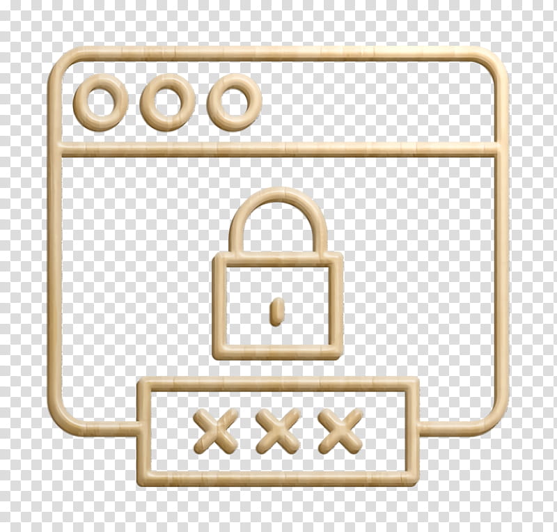 Access icon Password icon Cyber icon, Lock, Padlock transparent background PNG clipart