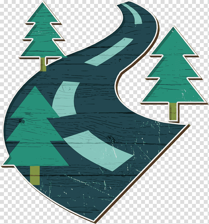 Map and Navigation icon Road icon Highway icon, Christmas Tree, Fir, Christmas Day, Christmas Ornament M, Teal, Bauble transparent background PNG clipart