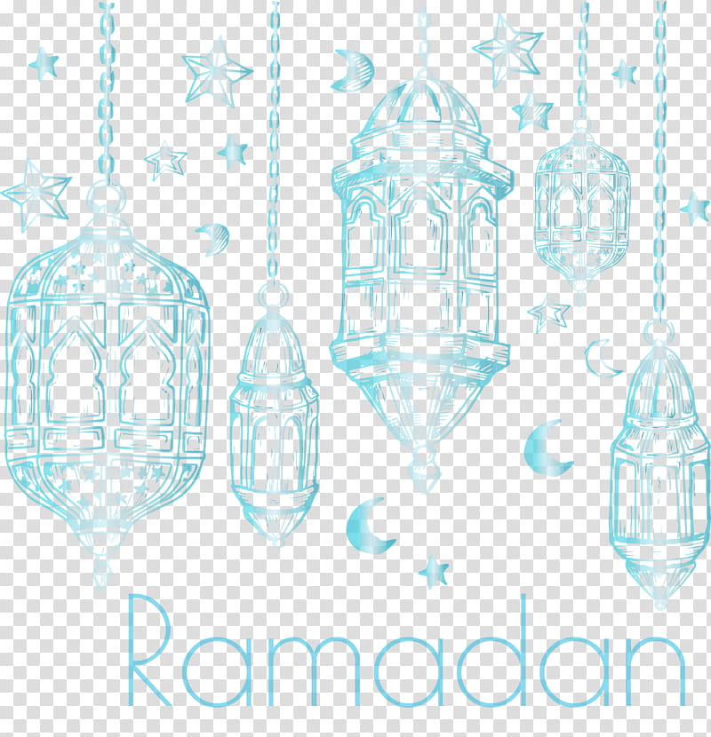 line lantern light fixture, Ramadan, Islam, Muslims, Watercolor, Paint, Wet Ink transparent background PNG clipart