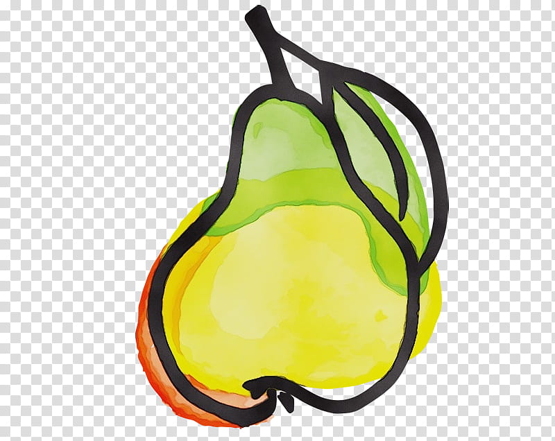 pear pear yellow plant tree, Watercolor, Paint, Wet Ink, Fruit, Vegetable, Nepenthes transparent background PNG clipart