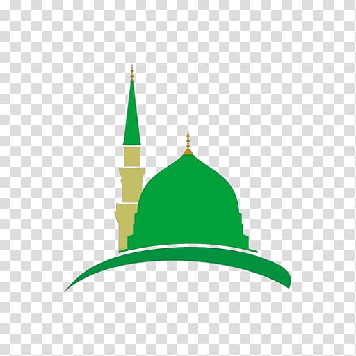Mosque, Green, Logo, Place Of Worship, Headgear, Steeple, Spire transparent background PNG clipart