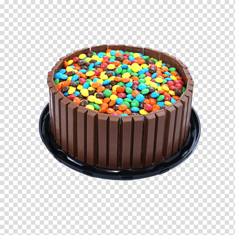 Birthday cake, Chocolate Cake, Cupcake, MMs, Brigadeiro, Confectionery, Buttercream, Kit Kat transparent background PNG clipart