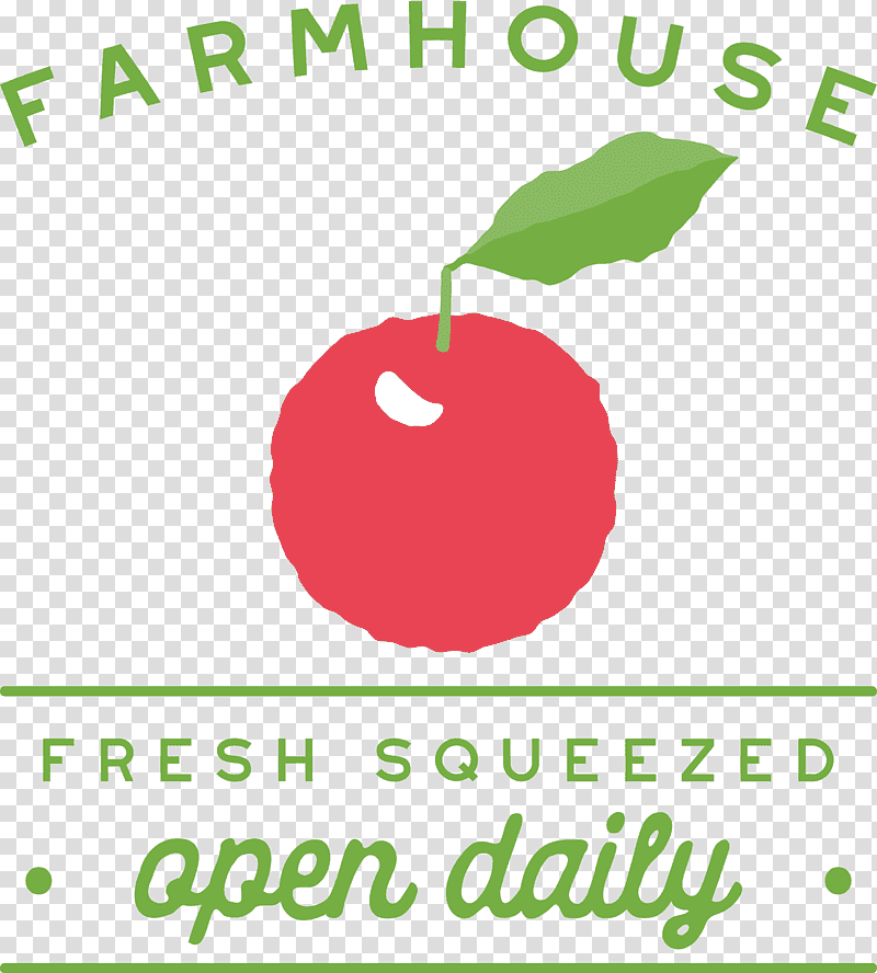 farmhouse fresh squeezed open daily, Logo, Leaf, Green, Meter, Line, Fruit transparent background PNG clipart