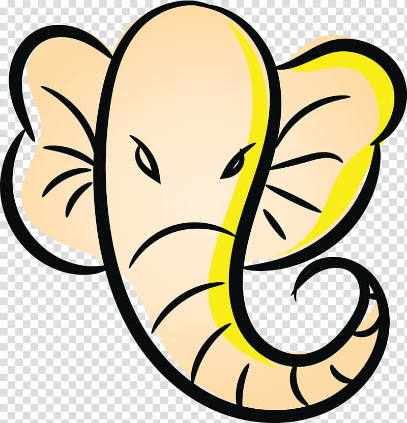 insect pollinator cartoon yellow cell membrane, Ganesh Chaturthi, Chavathi, Chouthi, Ganeshotsav, Vinayaka Chaturthi, Watercolor, Paint transparent background PNG clipart