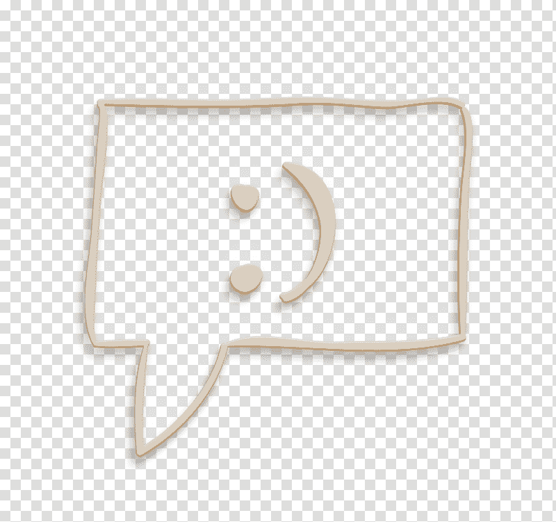 Smile icon Social Media Hand Drawn icon interface icon, Meter transparent background PNG clipart