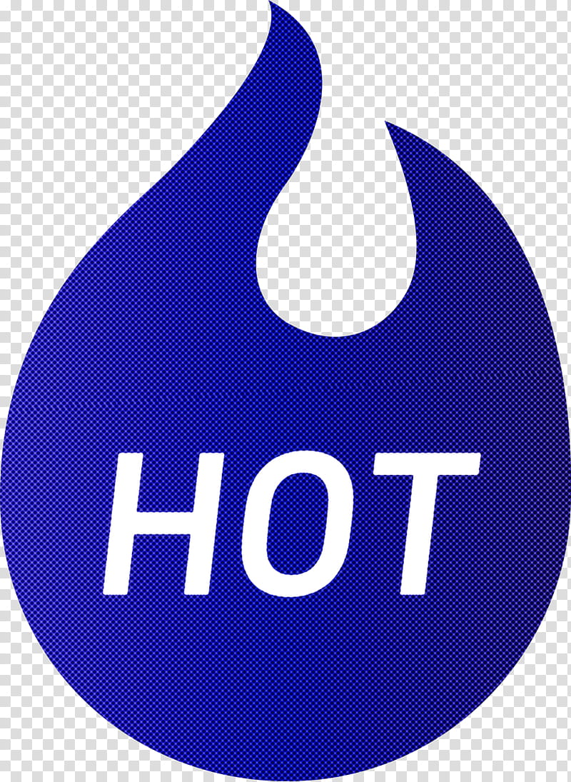 Hot Tag Hot Label, Logo, Cobalt Blue, Meter transparent background PNG clipart