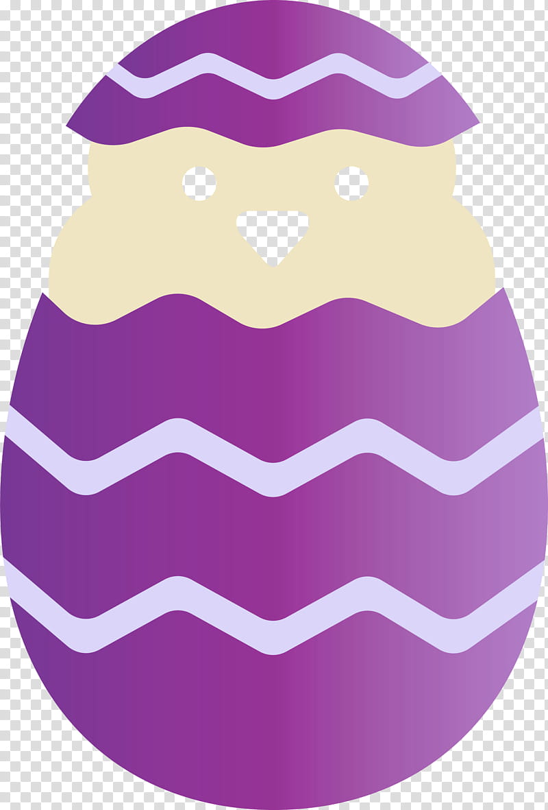 Chick in Egg Happy Easter Day, Purple, Violet, Lip, Pink transparent background PNG clipart