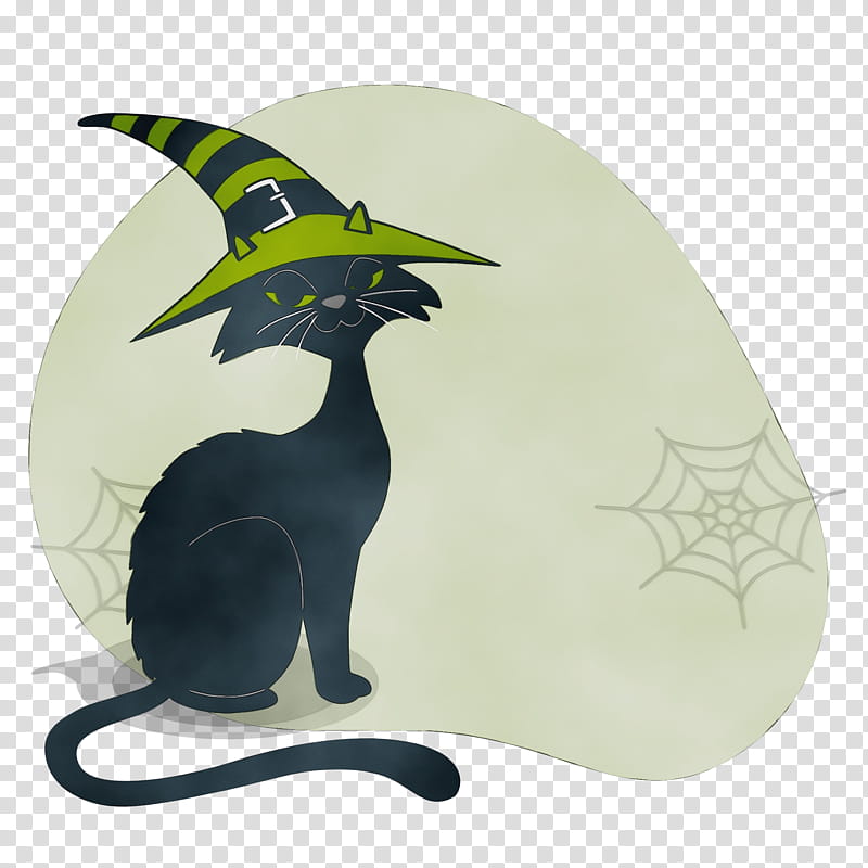 cat black cat character cat-like cats / m, Halloween , Watercolor, Paint, Wet Ink, Catlike, Cats M, Pet M transparent background PNG clipart