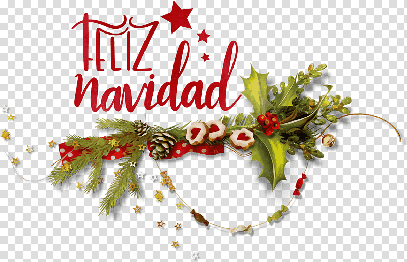 Christmas Day, Feliz Navidad, Merry Christmas, Watercolor, Paint, Wet Ink, Holiday transparent background PNG clipart