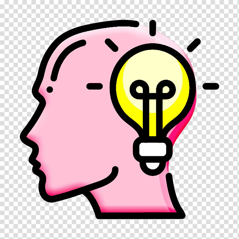 Human mind icon Idea icon Brain icon, Human Brain, Symbol transparent background PNG clipart