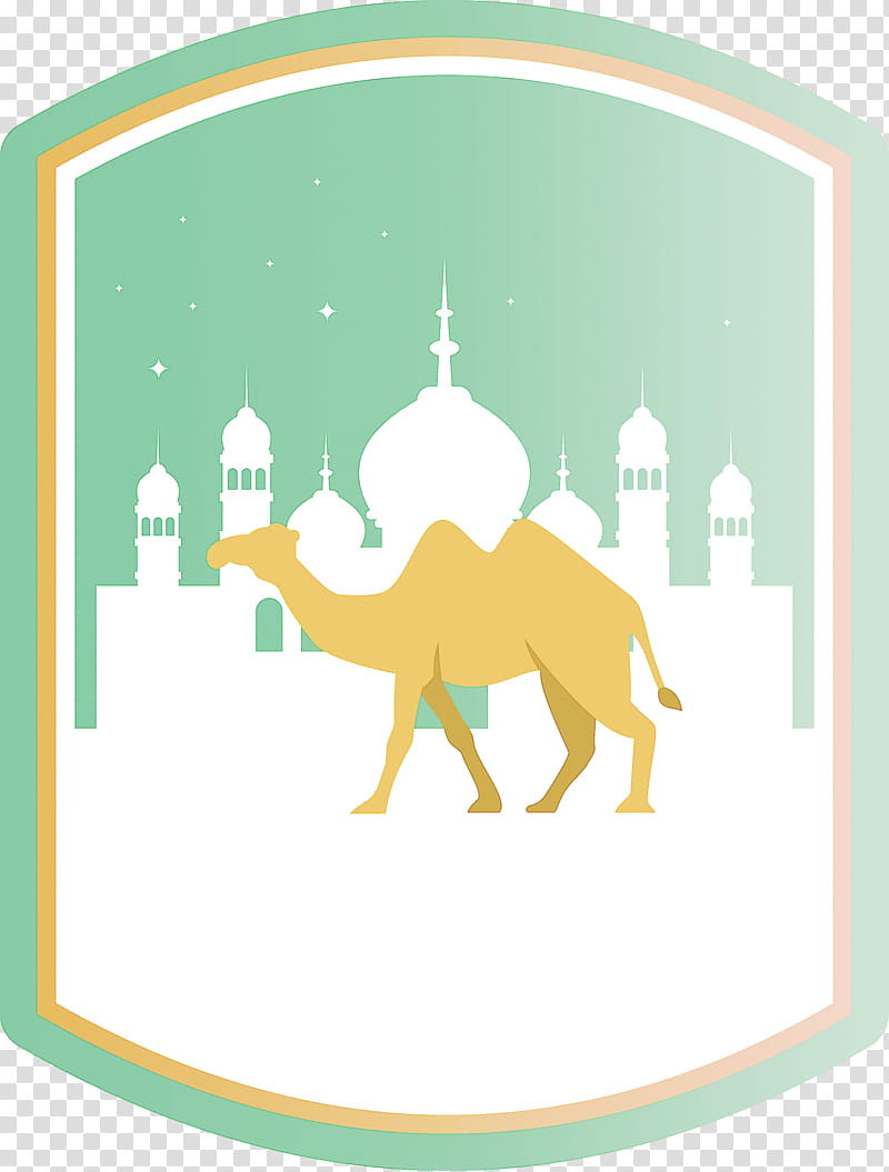 Islamic New Year Arabic New Year Hijri New Year, Muslims, Camel, Character, Line, Area, Meter, Character Created By transparent background PNG clipart