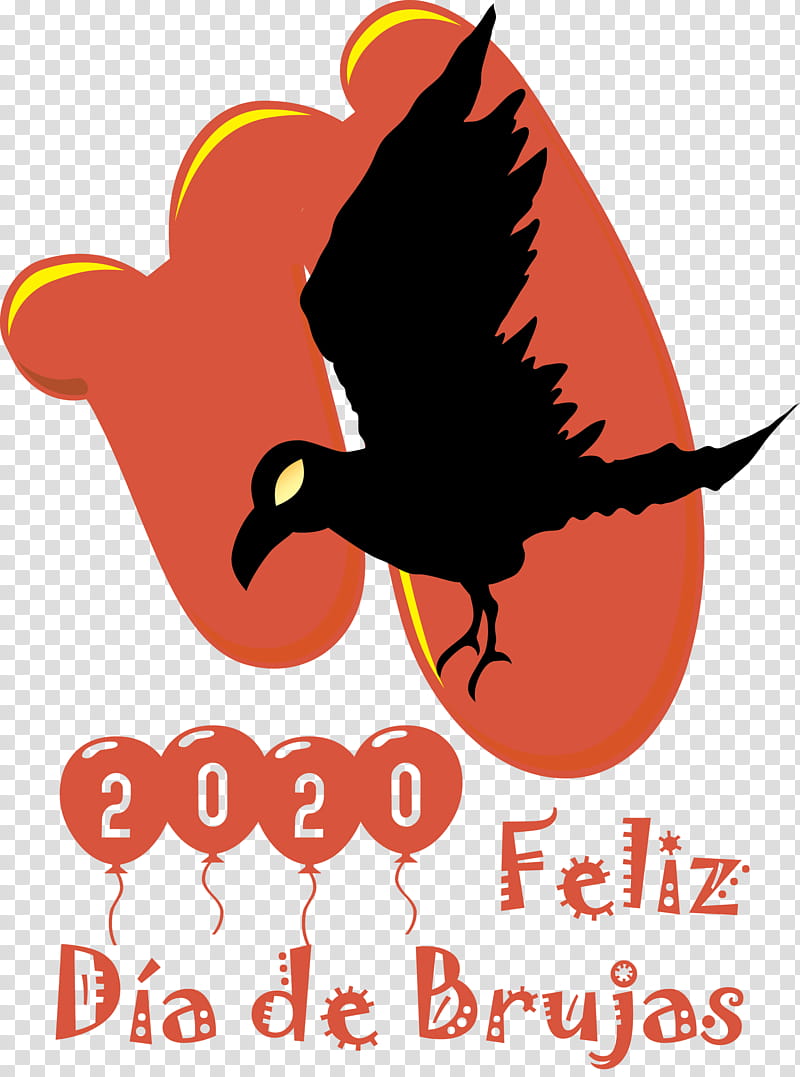 Feliz Día de Brujas Happy Halloween, Logo, Beak, Meter, Orange Sa, Infant transparent background PNG clipart