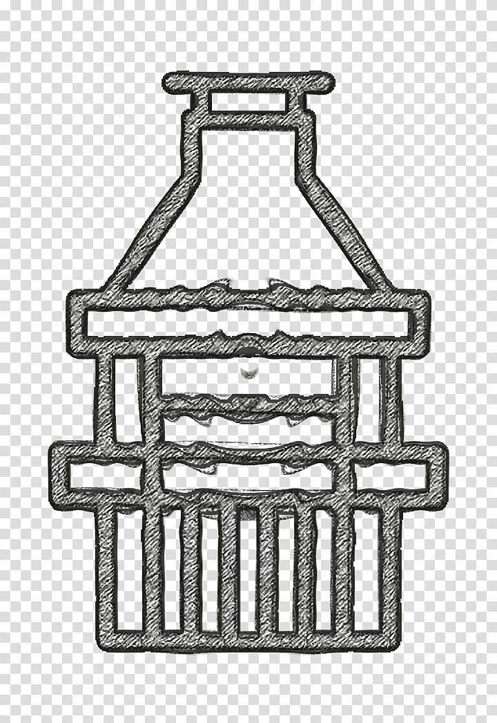 Grill icon Bbq icon, Aed Progetti, Kolundrov, Fer Et Traditions, Black And White M, Black White M, Service, In Vacanza A Casa transparent background PNG clipart