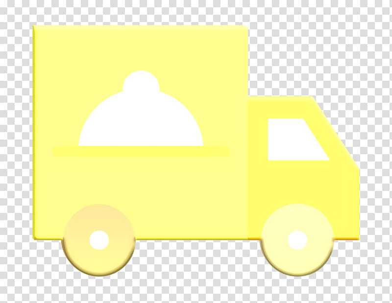 Truck icon Fast Food icon Food truck icon, Logo, Light, Meter, Yellow, Science, Physics transparent background PNG clipart