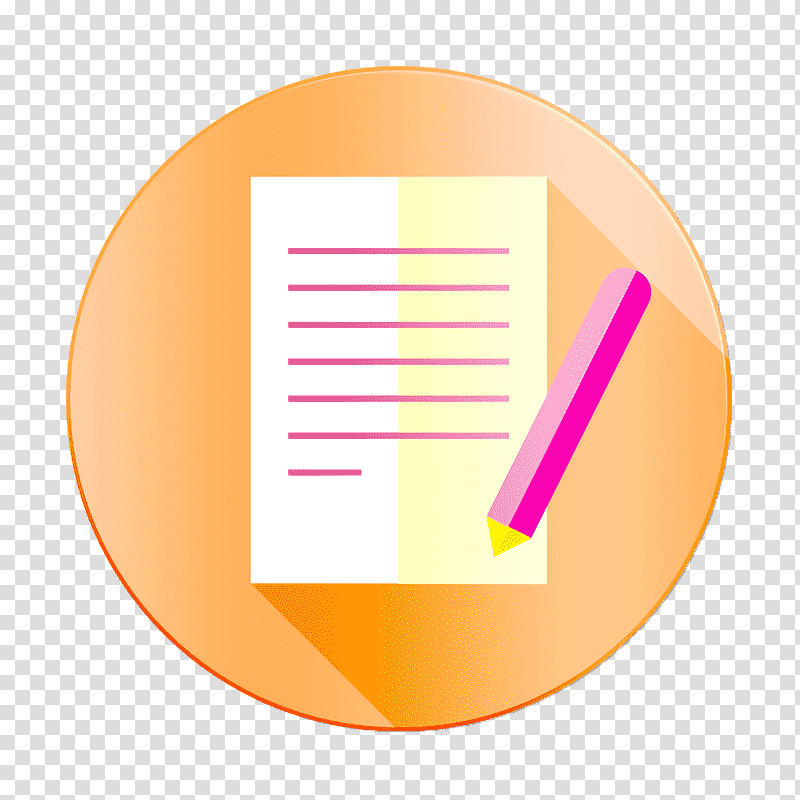Real Estate icons icon Contract icon, Logo, Meter, Orange Sa transparent background PNG clipart