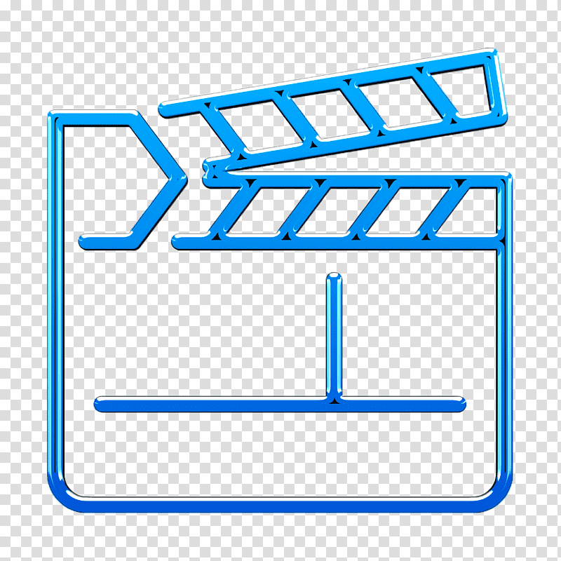 Clapboard icon Clapperboard icon Movies icon, Video Camera, Data, Editing transparent background PNG clipart