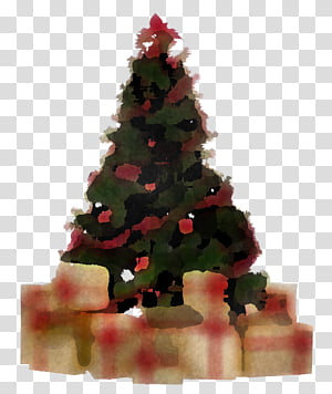 Christmas tree, Christmas Decoration, Christmas 
, Christmas Ornament, Fir, Oregon Pine, Colorado Spruce, Conifer transparent background PNG clipart thumbnail