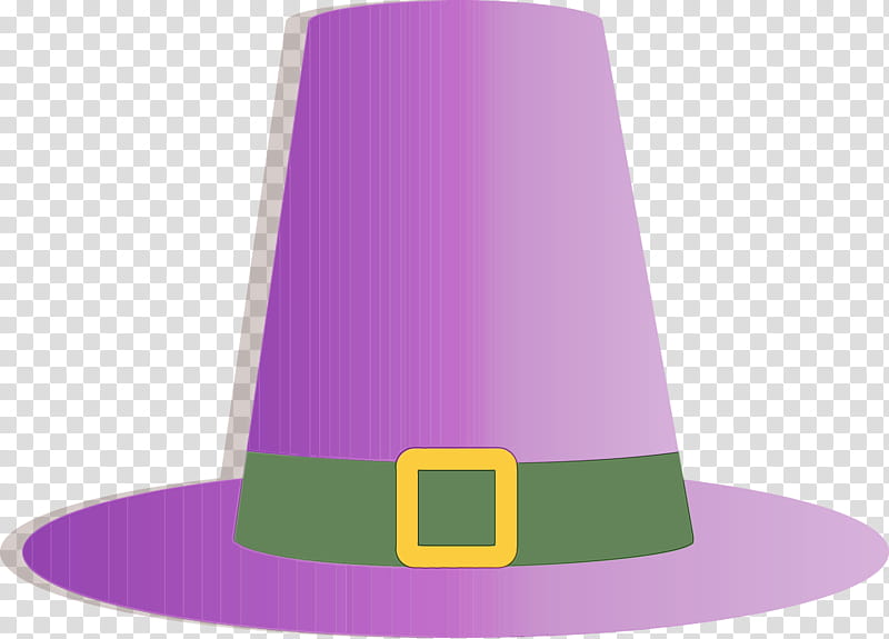 purple hat cone, Happy Autumn, Happy Fall, Autumn Harvest, Autumn Color, Watercolor, Paint, Wet Ink transparent background PNG clipart