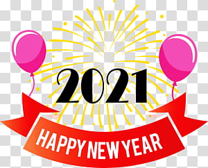 Happy New Year 2021 2021 Happy New Year Happy New Year, Logo, Yellow, Line, Meter, Mathematics, Geometry transparent background PNG clipart thumbnail