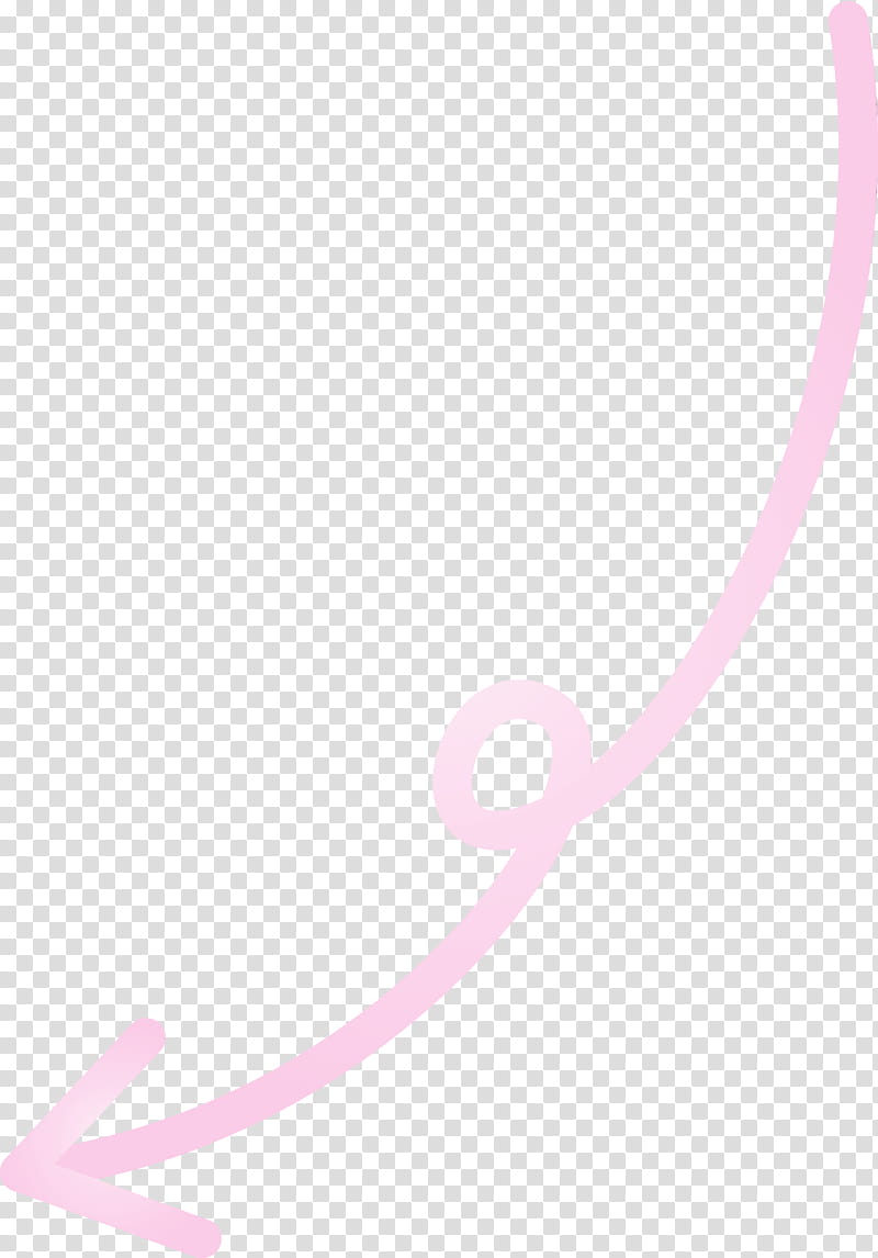 pink violet line magenta, Curved Arrow, Watercolor, Paint, Wet Ink transparent background PNG clipart