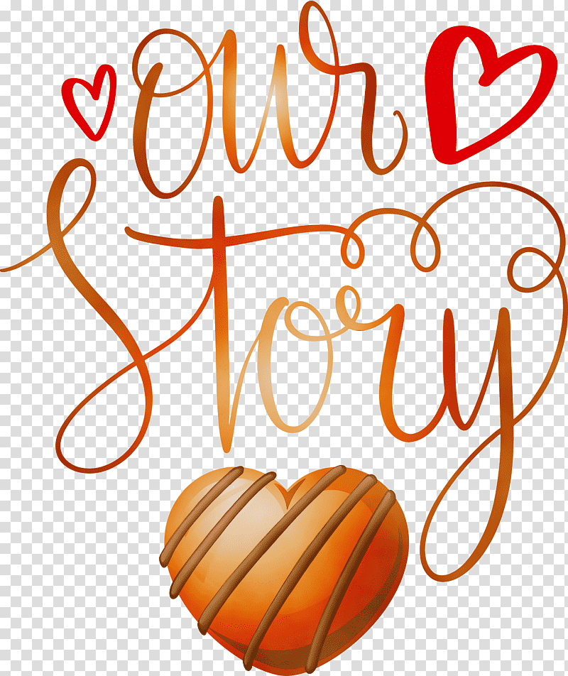 Valentine's Day, Our Story, Love Quote, Watercolor, Paint, Wet Ink, Heart transparent background PNG clipart