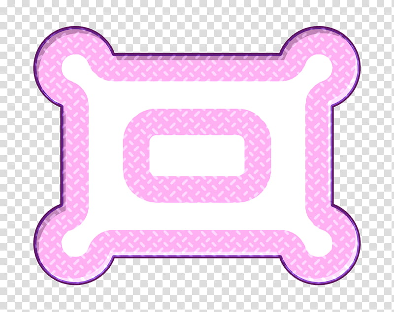 Baby icon Pillow icon, Pink M, Meter transparent background PNG clipart