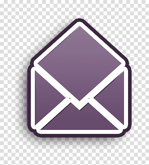 Solid Contact and Communication Elements icon Mail icon Email icon, Message, Computer, User, Gmail transparent background PNG clipart