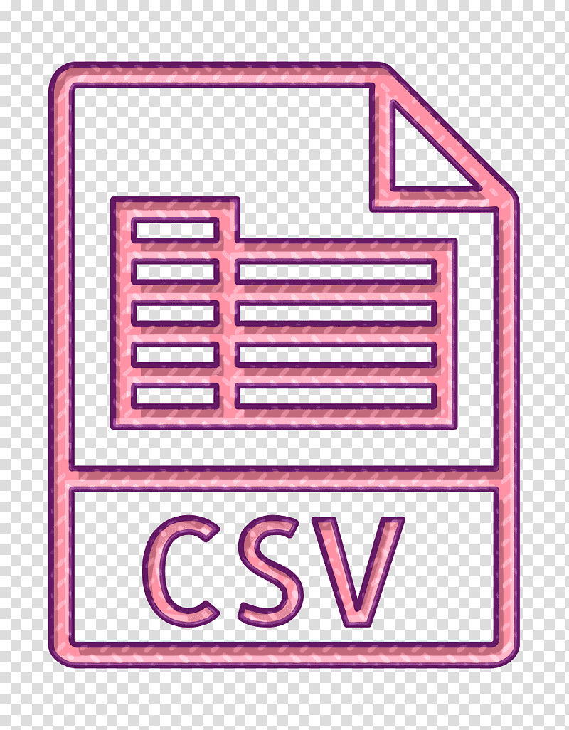Csv icon File Type icon, Pdf, Text, Royaltyfree, Document transparent background PNG clipart