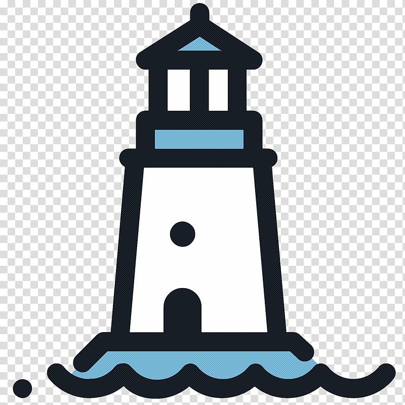 lighthouse cape hatteras lighthouse silhouette cartoon icon transparent background PNG clipart