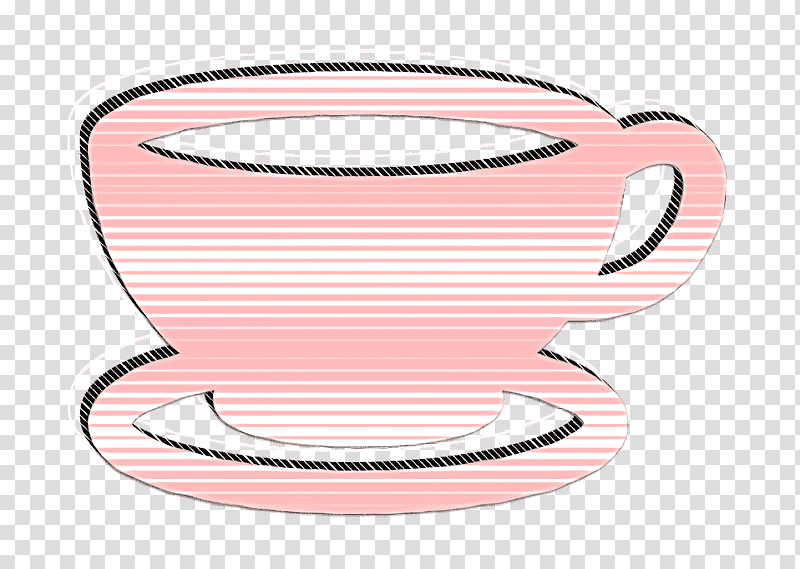 Cafe icon Cup and Plate icon food icon, Homewares Icon, Foie Gras, Rougie, Restaurant, Goose, Hot Chocolate transparent background PNG clipart