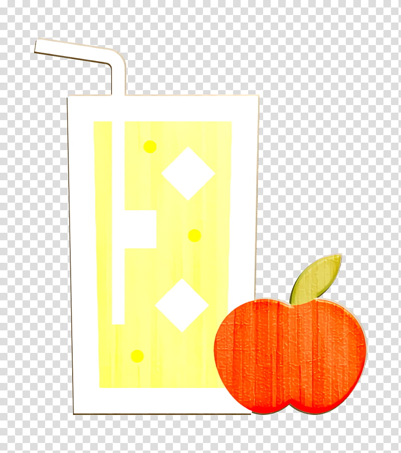 Apple juice icon Beverage icon Breakfast icon, Still Life , Yellow, Rectangle, Computer, Meter, Fruit transparent background PNG clipart