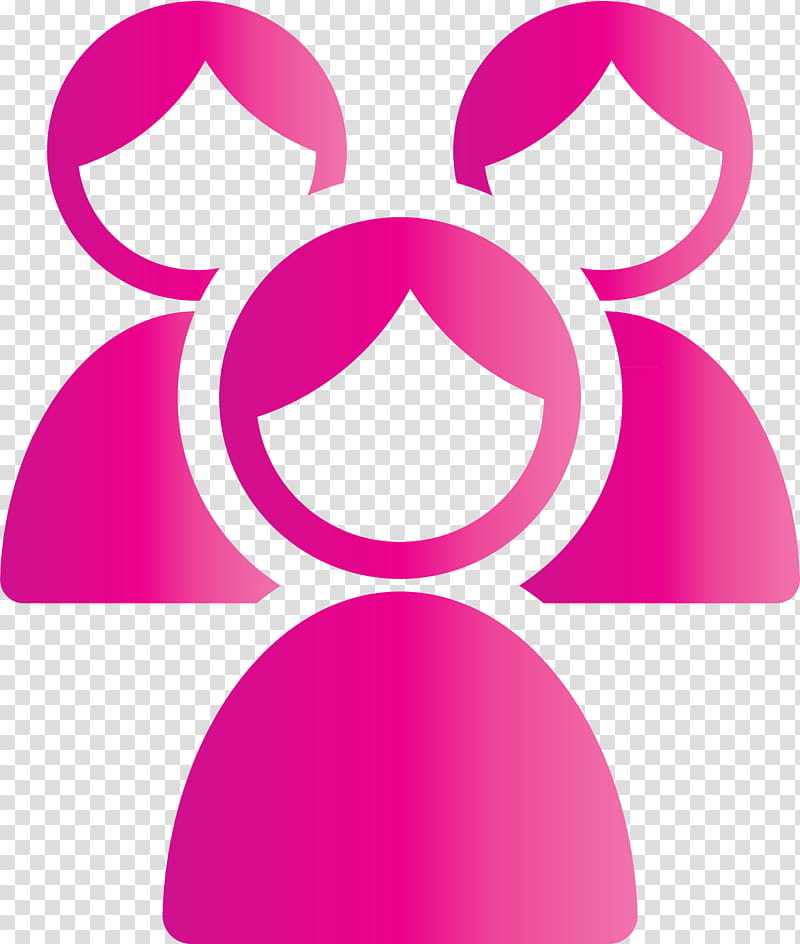 team team work people, Pink, Magenta, Circle, Symbol transparent background PNG clipart