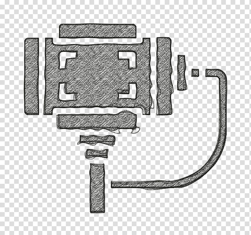 graphy icon Stabilizer icon Selfie stick icon, Icon, Rectangle, Meter transparent background PNG clipart