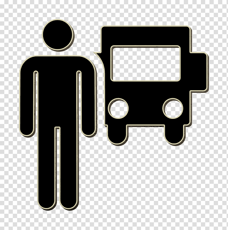 Urban city pictograms icon Driver icon, Logo, Chauffeur transparent background PNG clipart