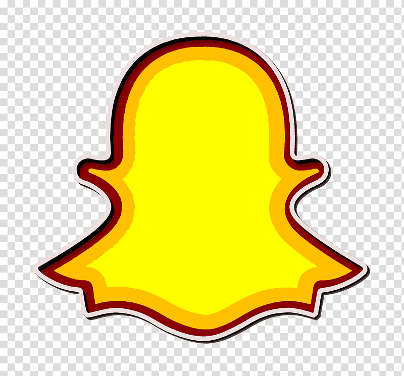 Social network icon Snapchat icon, Social Media, Logo transparent background PNG clipart