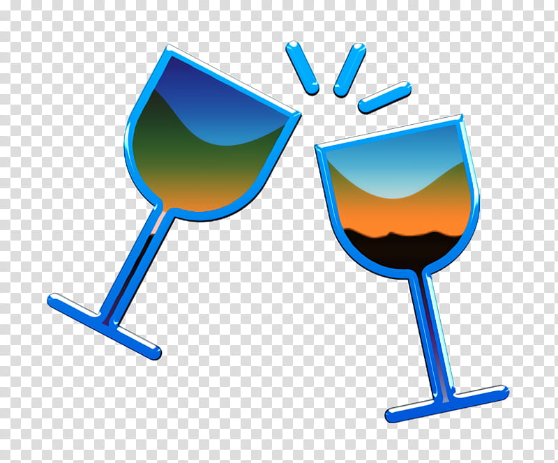 Party icon Alcohol icon Cheers icon, Wine Glass, Champagne, Champagne Glass, Meter, Stemware, Line, Microsoft Azure transparent background PNG clipart