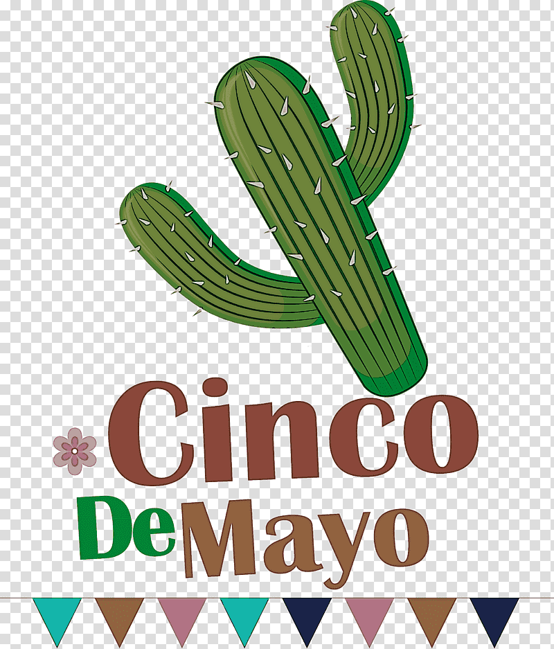 Cinco de Mayo Fifth of May Mexico, Cactus, Logo, Plant, Line, Meter, Caryophyllales transparent background PNG clipart