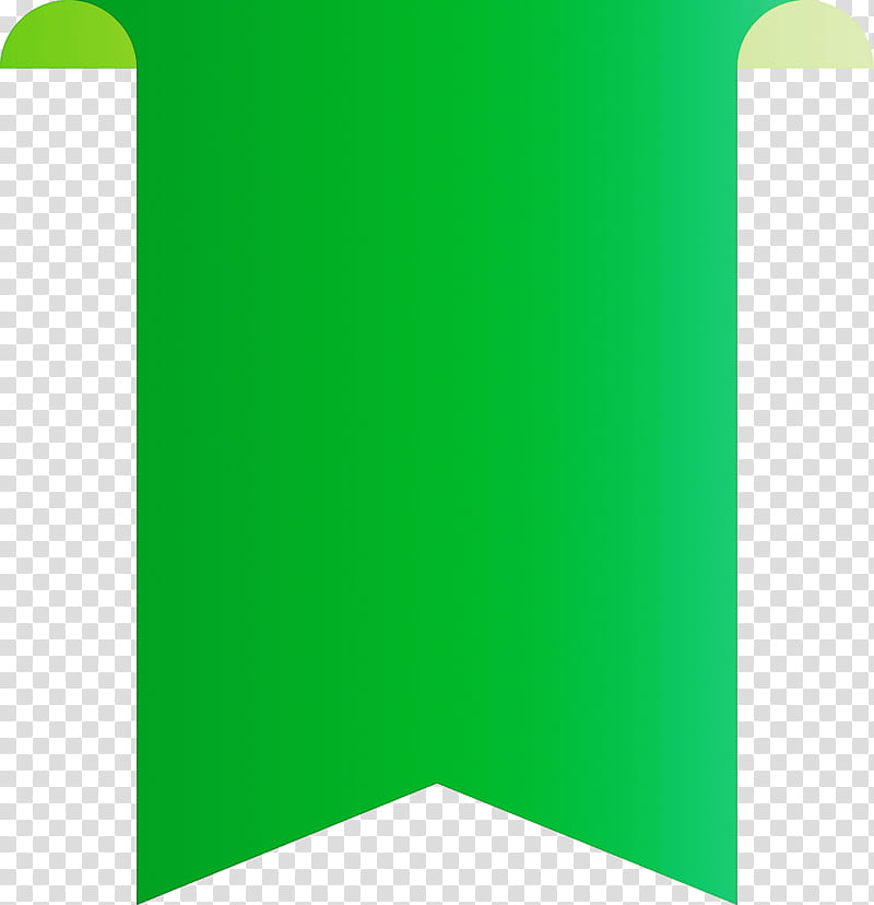 Bookmark Ribbon, Green, Line, Material Property, Display Board, Flag, Rectangle transparent background PNG clipart