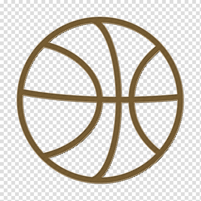 Basketball icon sports ball Royalty Free Vector Image