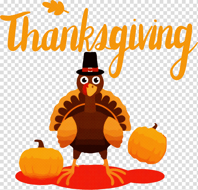 Thanksgiving, Jackolantern, Cartoon, Meter, Beak, Fruit, Biology transparent background PNG clipart
