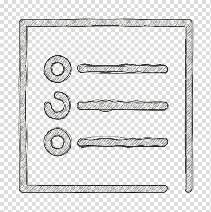 List icon Note icon Web Navigation Line Craft icon, Interface Icon, Angle, Cookware And Bakeware, Car, Line Art transparent background PNG clipart